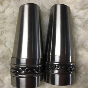 Vintage Rogers Insilco 18/8 Stainless Steel Salt & Pepper Set